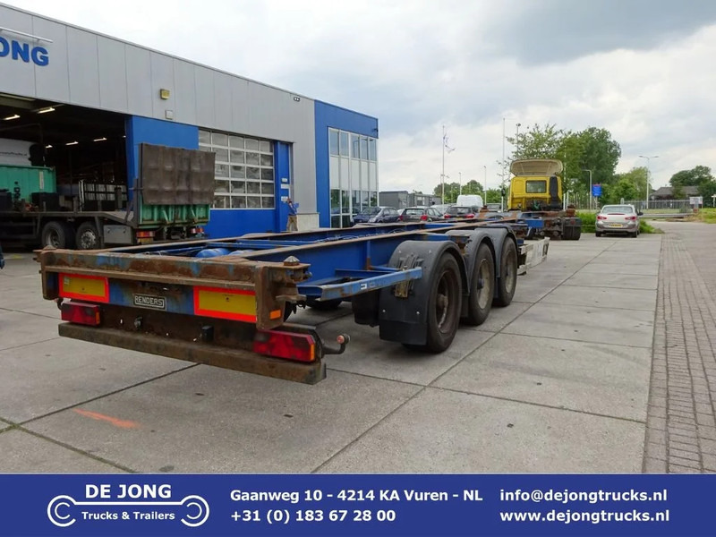 Renders Container chassis / BPW + Drum / 40 FT - Полуприцеп-контейнеровоз/ Сменный кузов: фото 1 Renders Container chassis / BPW + Drum / 40 FT - Полуприцеп-контейнеровоз/ Сменный кузов: фото 1