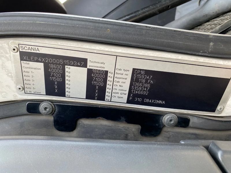 Грузовик с закрытым кузовом Scania P310 Frigo Closed Box / Euro 4 / Semi- Automatic: фото 13