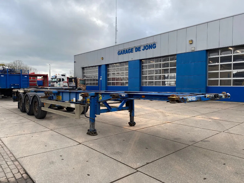 Van Hool 3B0079 / Container chassis / SAF + Disc - Полуприцеп-контейнеровоз/ Сменный кузов: фото 5 Van Hool 3B0079 / Container chassis / SAF + Disc - Полуприцеп-контейнеровоз/ Сменный кузов: фото 5