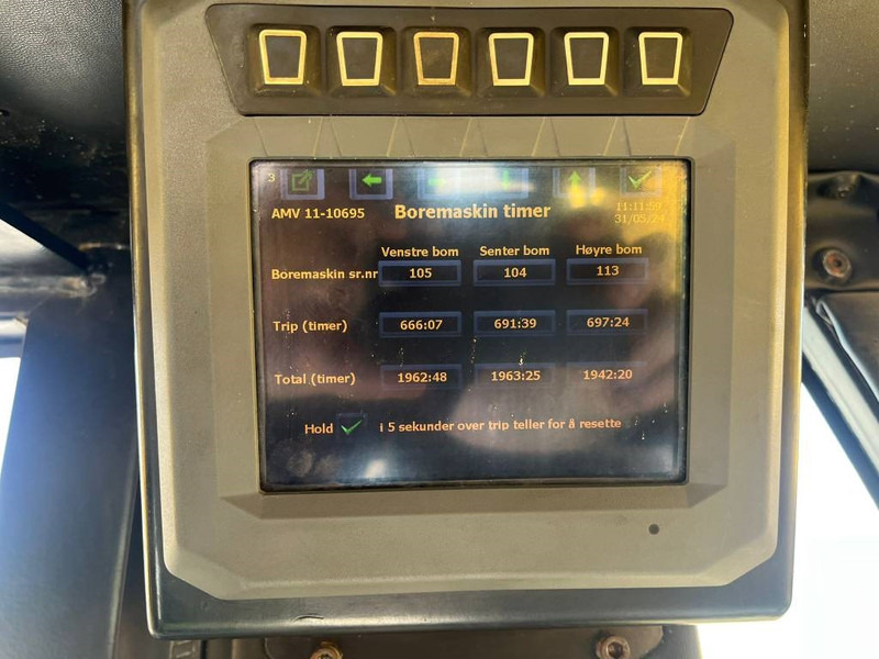 Буровая машина AMV 3ZBC-GC: фото 7 Буровая машина AMV 3ZBC-GC: фото 7