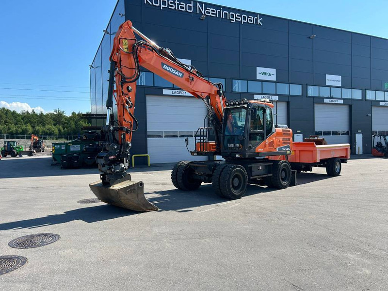 Doosan DX 140 W-5 - Колёсный экскаватор: фото 2 Doosan DX 140 W-5 - Колёсный экскаватор: фото 2