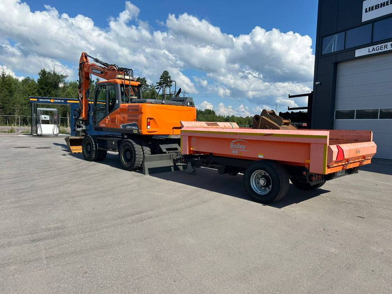 Doosan DX 140 W-5 - Колёсный экскаватор: фото 3 Doosan DX 140 W-5 - Колёсный экскаватор: фото 3