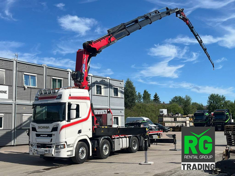 ** SOLD ** Scania R 590 + HMF 9520 K6 + Jibb + Win - Автоманипулятор: фото 1 ** SOLD ** Scania R 590 + HMF 9520 K6 + Jibb + Win - Автоманипулятор: фото 1