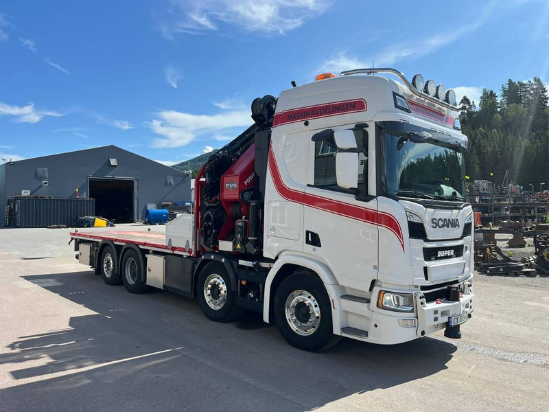 ** SOLD ** Scania R 590 + HMF 9520 K6 + Jibb + Win - Автоманипулятор: фото 5 ** SOLD ** Scania R 590 + HMF 9520 K6 + Jibb + Win - Автоманипулятор: фото 5