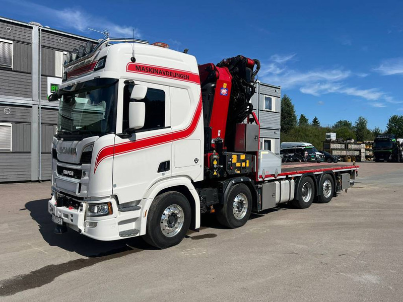 ** SOLD ** Scania R 590 + HMF 9520 K6 + Jibb + Win - Автоманипулятор: фото 4 ** SOLD ** Scania R 590 + HMF 9520 K6 + Jibb + Win - Автоманипулятор: фото 4