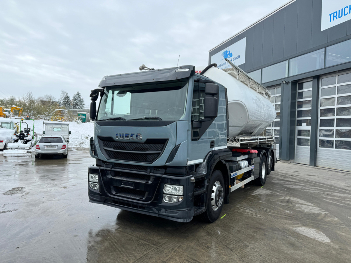 IVECO Stralis 460 6x2 Cementsilo Kompressor - Грузовик-цистерна: фото 1 IVECO Stralis 460 6x2 Cementsilo Kompressor - Грузовик-цистерна: фото 1