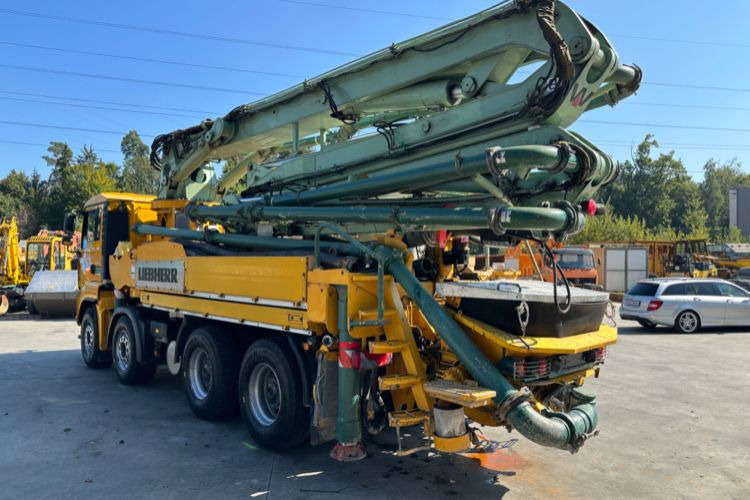 Автобетононасос MAN TGA 41.440 8x4 Hallenpumpe 31M-5: фото 12