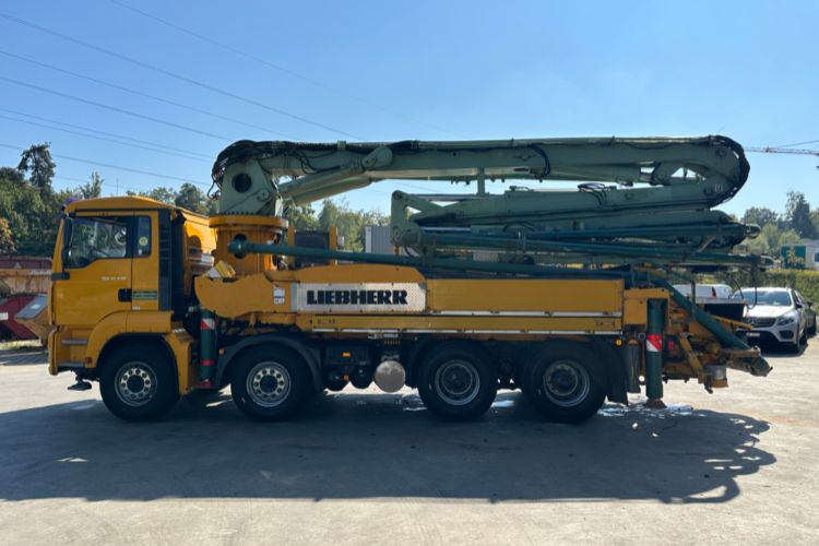 Автобетононасос MAN TGA 41.440 8x4 Hallenpumpe 31M-5: фото 13
