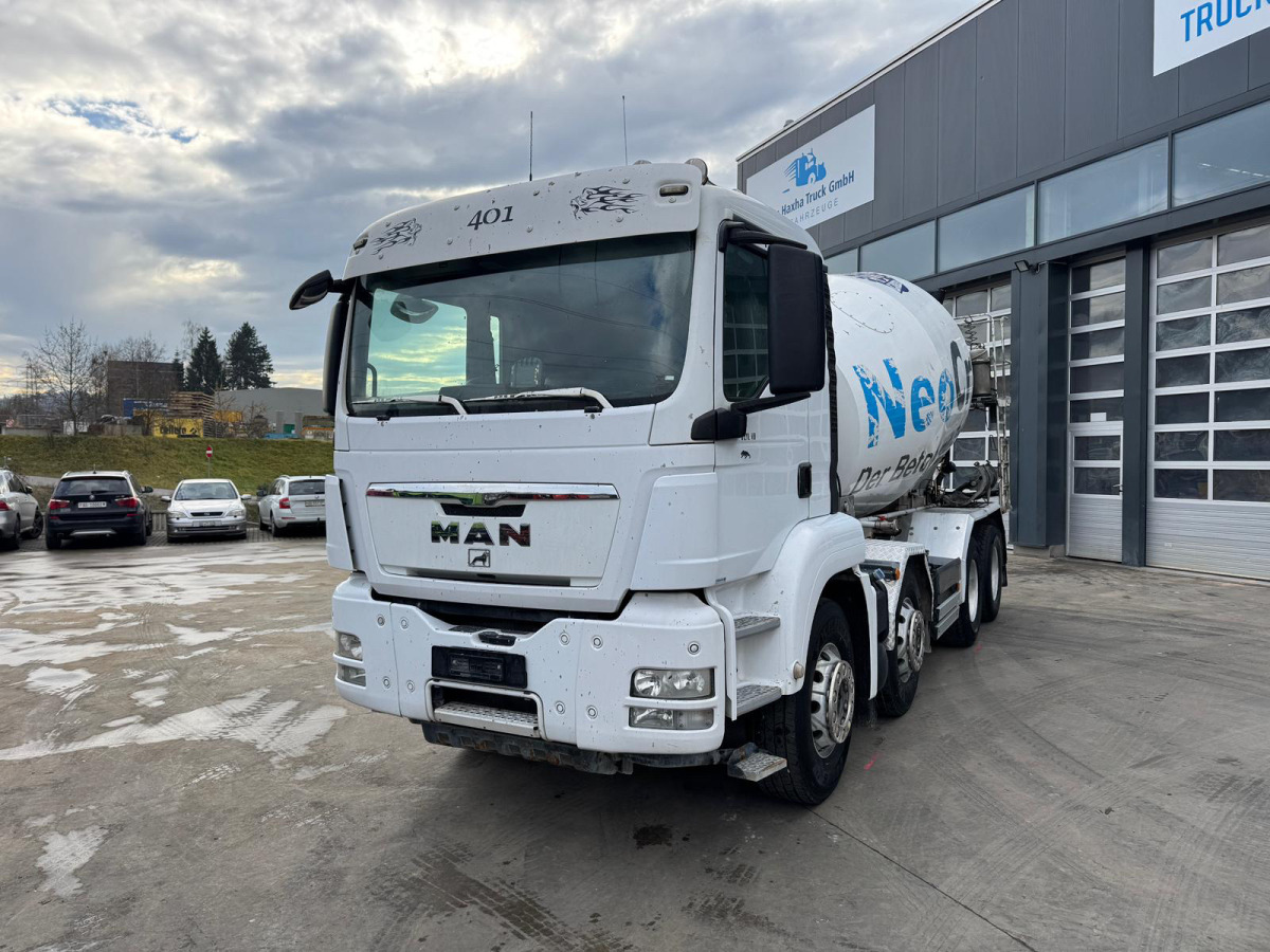 MAN TGS 32.480 8x4 Liebherr 9m3 - Автобетоносмеситель: фото 1 MAN TGS 32.480 8x4 Liebherr 9m3 - Автобетоносмеситель: фото 1