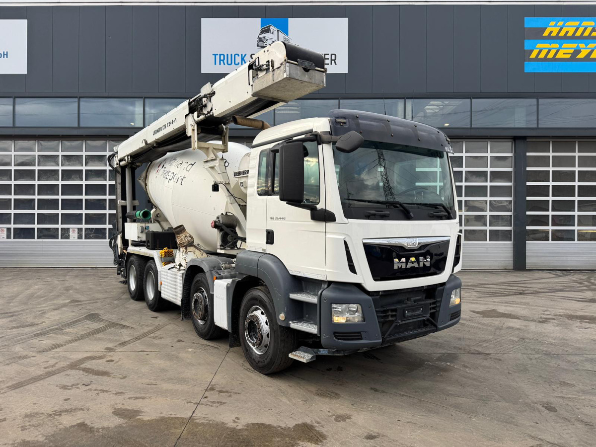 MAN TGS 35.440 8x4 Liebherr 9m3 Förderband 17M - Автобетоносмеситель: фото 3 MAN TGS 35.440 8x4 Liebherr 9m3 Förderband 17M - Автобетоносмеситель: фото 3
