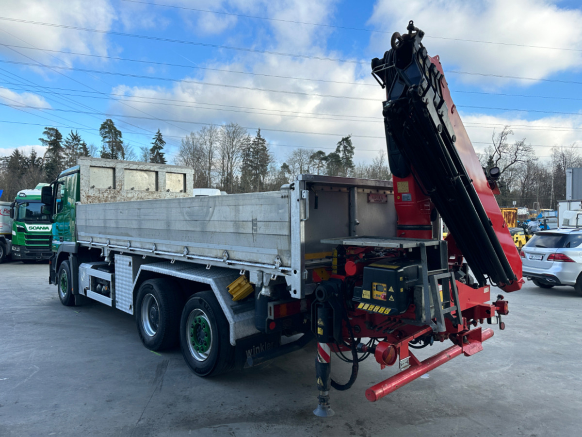 Самосвал, Автоманипулятор MERCEDES 2551 V8 6x2 Fassi 185-5 Bj.2020: фото 8