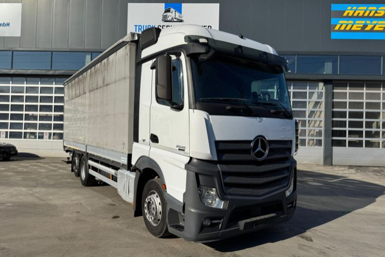 Mercedes-Benz Actros 2545 6x2 - Тентованный грузовик: фото 3 Mercedes-Benz Actros 2545 6x2 - Тентованный грузовик: фото 3