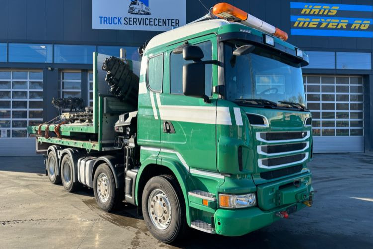 Scania R480 8x4 SWS SZM/Kran/Pritsche - Автоманипулятор: фото 5 Scania R480 8x4 SWS SZM/Kran/Pritsche - Автоманипулятор: фото 5