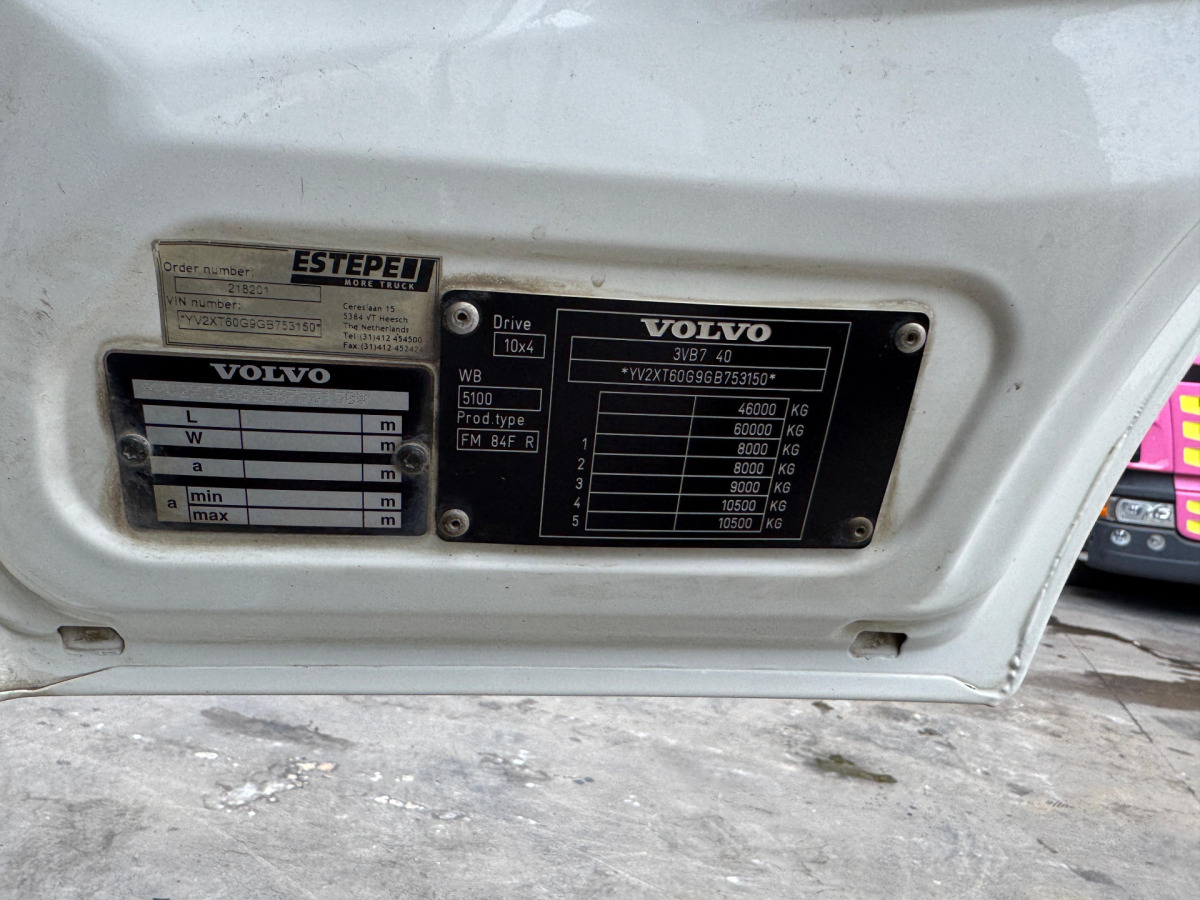 Самосвал VOLVO FMX-540 10x4 Moser 2S: фото 20