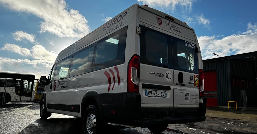 Fiat Ducato / 17 miejsc / EURO 6/ IGŁA !!!/ Cena:74000 zł netto - Микроавтобус, Пассажирский фургон: фото 5 Fiat Ducato / 17 miejsc / EURO 6/ IGŁA !!!/ Cena:74000 zł netto - Микроавтобус, Пассажирский фургон: фото 5