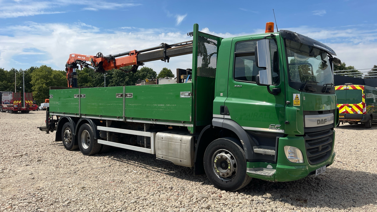 DAF CF 330 - Грузовик бортовой/ Платформа, Автоманипулятор: фото 1 DAF CF 330 - Грузовик бортовой/ Платформа, Автоманипулятор: фото 1