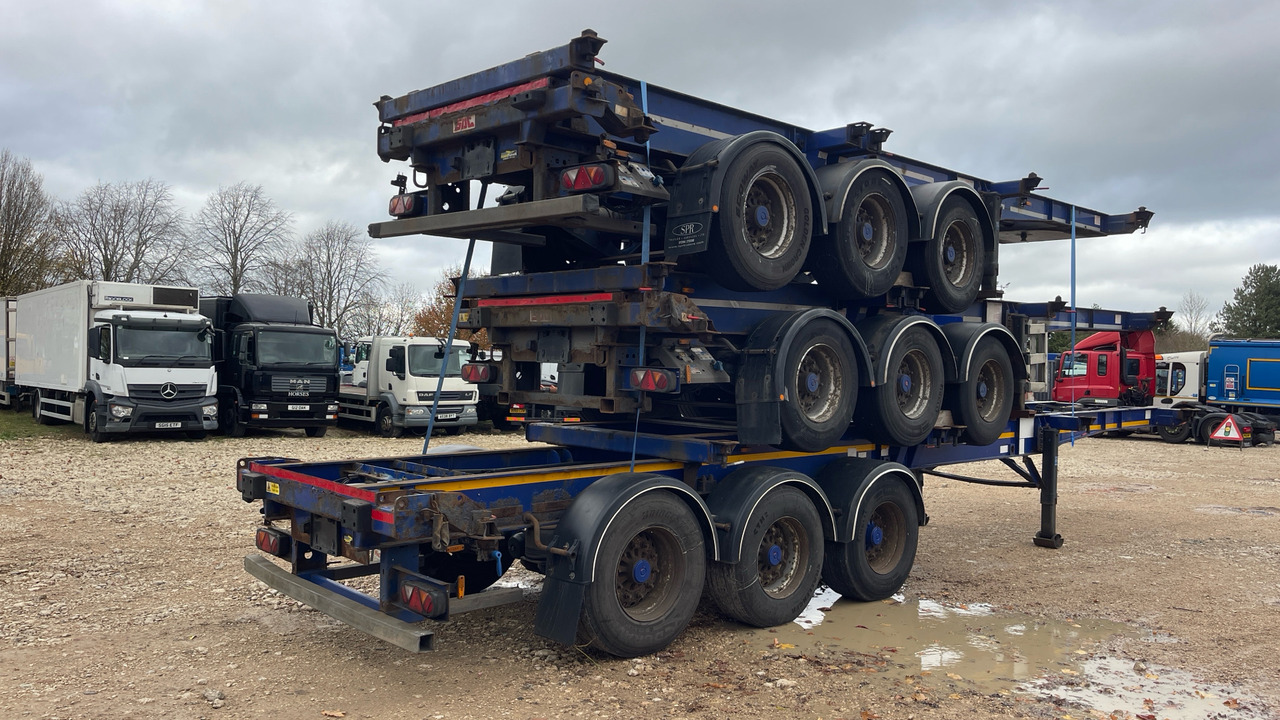 SDC SLIDING SKELETAL STACK OF 3 - Прицеп: фото 5 SDC SLIDING SKELETAL STACK OF 3 - Прицеп: фото 5