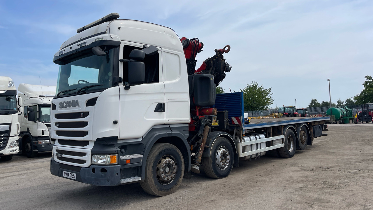 SCANIA R 450 - Грузовик бортовой/ Платформа, Автоманипулятор: фото 2 SCANIA R 450 - Грузовик бортовой/ Платформа, Автоманипулятор: фото 2