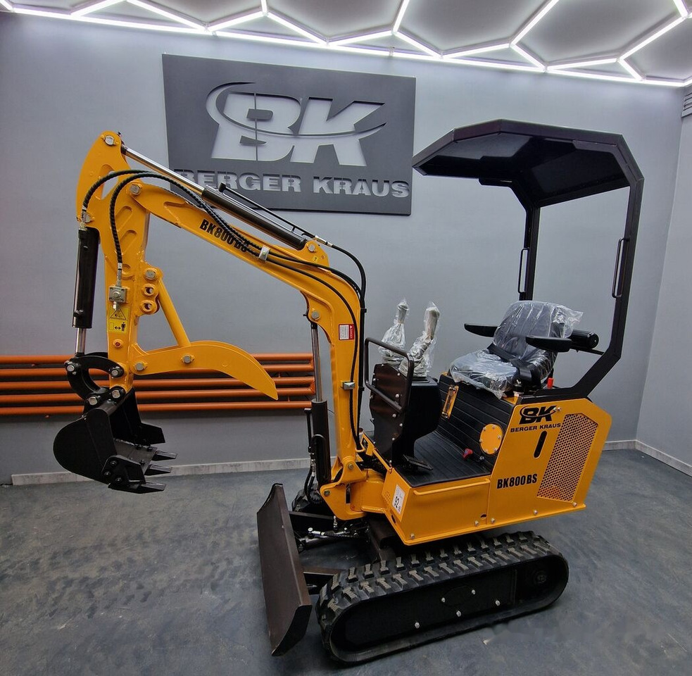 Новый Мини-экскаватор Berger Kraus BK800BS Nowa minikoparka Mini excavator Torsion arm: фото 6