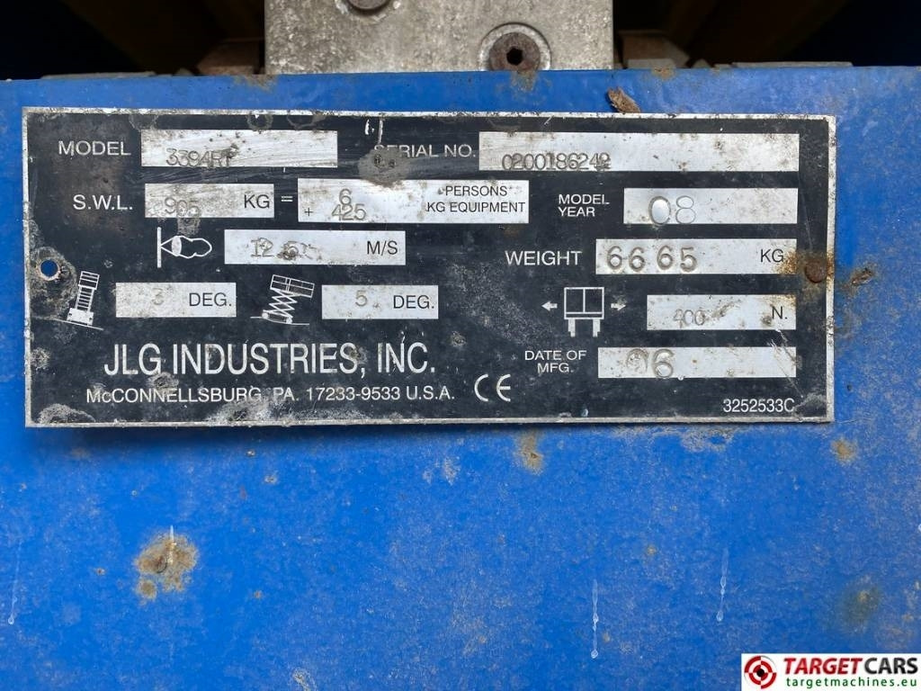 Ножничный подъемник JLG 3394RT Diesel 4x4 Scissor Work Lift 1206cm: фото 10