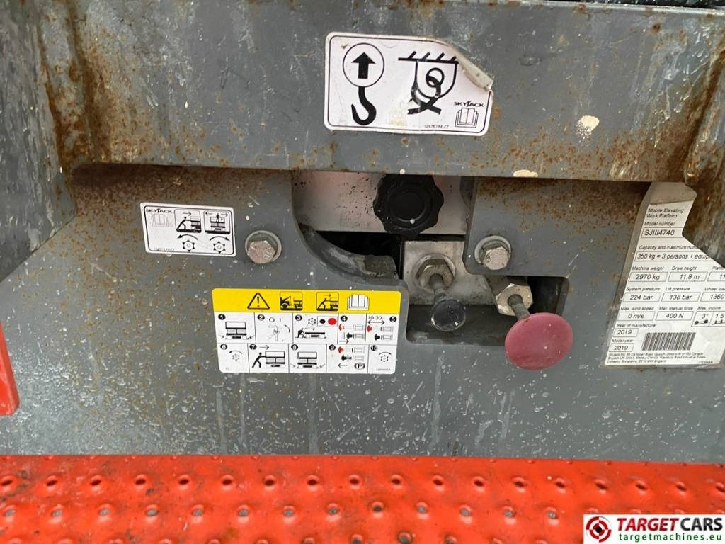 Ножничный подъемник SkyJack SJIII-4740 Electric 4740 Scissor Work Lift 1380cm: фото 13