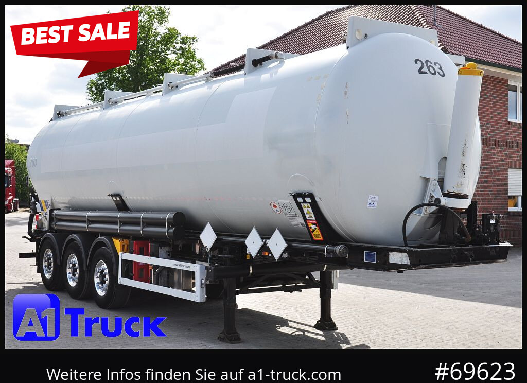 FELDBINDER KIP 52/7000/A/2, Kippsilo 52.3 ADR, 52m³, 52000 Liter - Полуприцеп цистерна для сыпучих грузов: фото 1 FELDBINDER KIP 52/7000/A/2, Kippsilo 52.3 ADR, 52m³, 52000 Liter - Полуприцеп цистерна для сыпучих грузов: фото 1