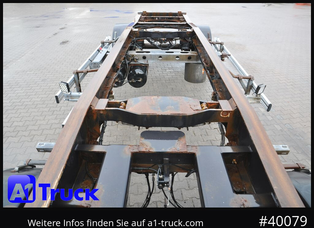 HUEFFERMANN HSA 1870, Abrollanhänger, Schlitten, - Прицеп мультилифт/ Бункеровоз: фото 2 HUEFFERMANN HSA 1870, Abrollanhänger, Schlitten, - Прицеп мультилифт/ Бункеровоз: фото 2