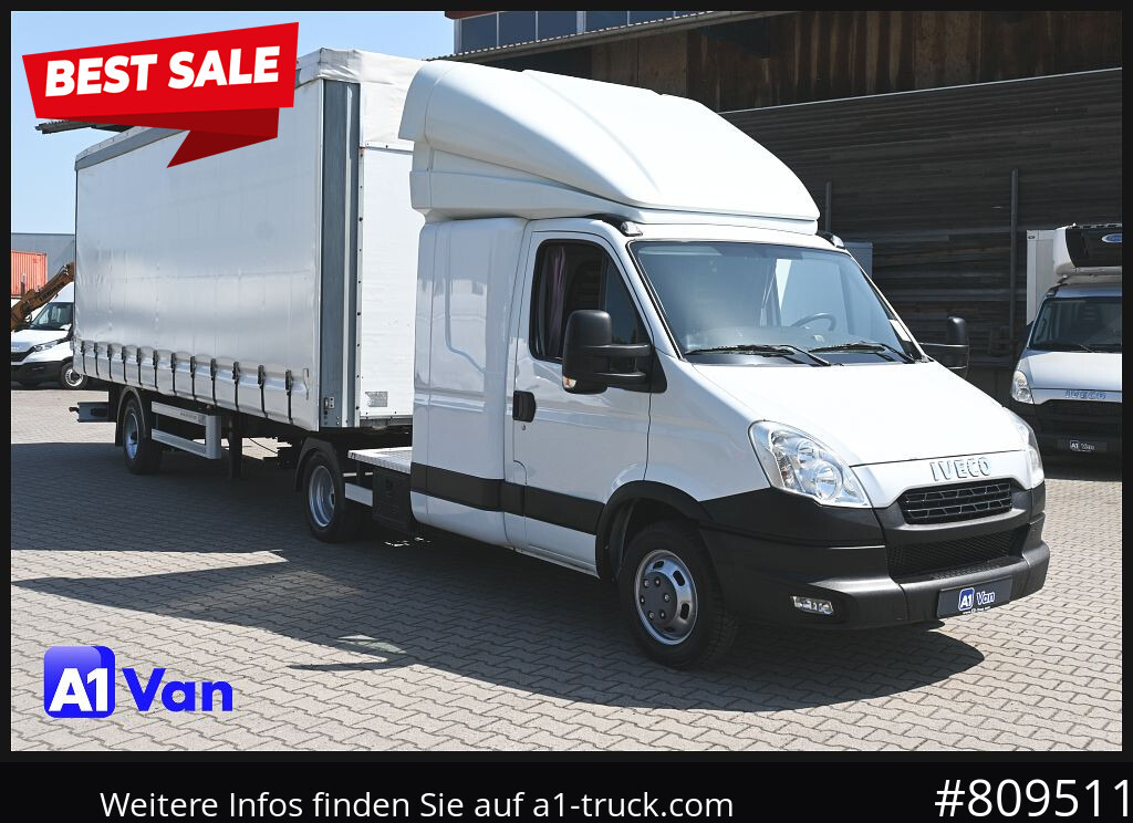 IVECO Daily 50C17 SZM, Klima, Tempomat, Schlafplatz - Тентованный фургон: фото 1 IVECO Daily 50C17 SZM, Klima, Tempomat, Schlafplatz - Тентованный фургон: фото 1