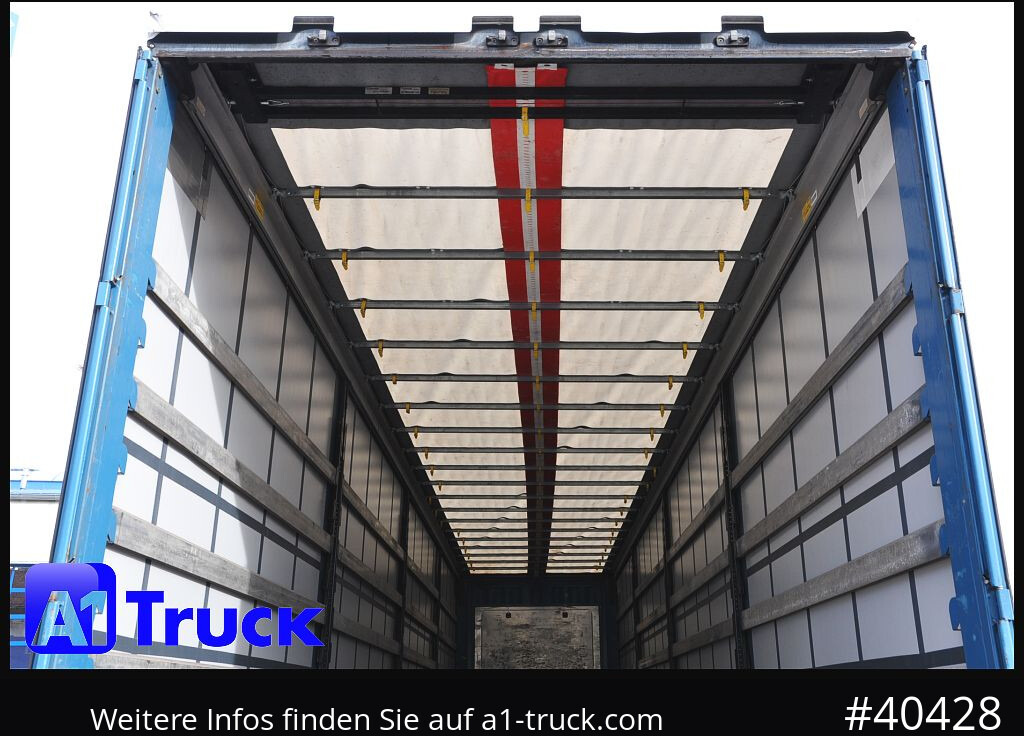 KRONE SD 27, Papier, Staplerhalterung, Bordwand, Lenkachse - Тентованный полуприцеп: фото 4 KRONE SD 27, Papier, Staplerhalterung, Bordwand, Lenkachse - Тентованный полуприцеп: фото 4