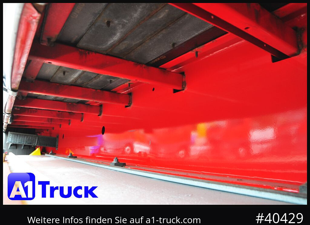 KRONE SD 27, Papier, Staplerhalterung, Bordwand, Lenkachse - Тентованный полуприцеп: фото 2 KRONE SD 27, Papier, Staplerhalterung, Bordwand, Lenkachse - Тентованный полуприцеп: фото 2