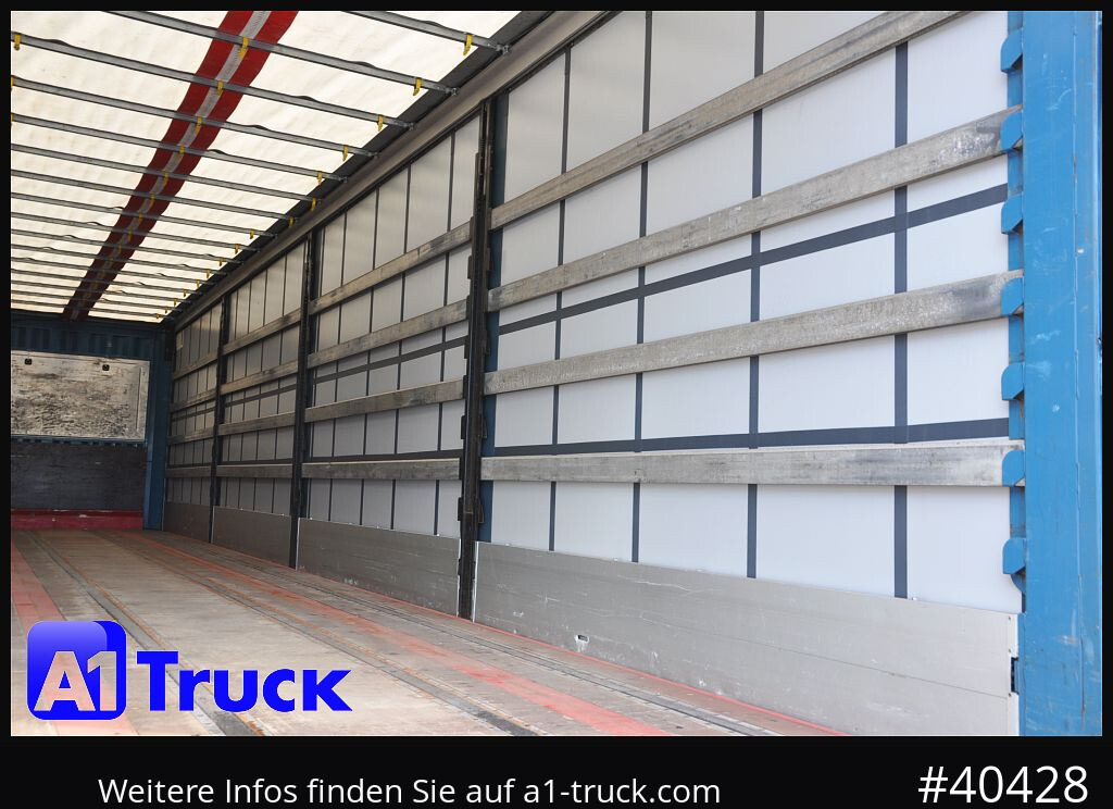 KRONE SD 27, Papier, Staplerhalterung, Bordwand, Lenkachse - Тентованный полуприцеп: фото 3 KRONE SD 27, Papier, Staplerhalterung, Bordwand, Lenkachse - Тентованный полуприцеп: фото 3