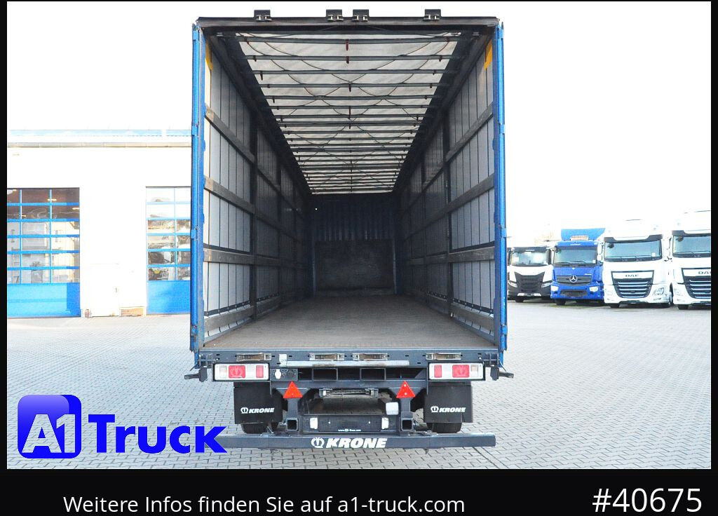 KRONE SD 27, Staplerhalterung, Liftachse, Lenkachse - Тентованный полуприцеп: фото 4 KRONE SD 27, Staplerhalterung, Liftachse, Lenkachse - Тентованный полуприцеп: фото 4