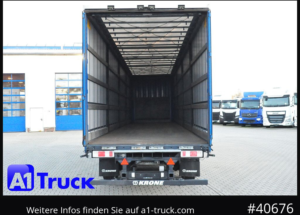 KRONE SD 27, Staplerhalterung, Liftachse, Lenkachse - Тентованный полуприцеп: фото 4 KRONE SD 27, Staplerhalterung, Liftachse, Lenkachse - Тентованный полуприцеп: фото 4