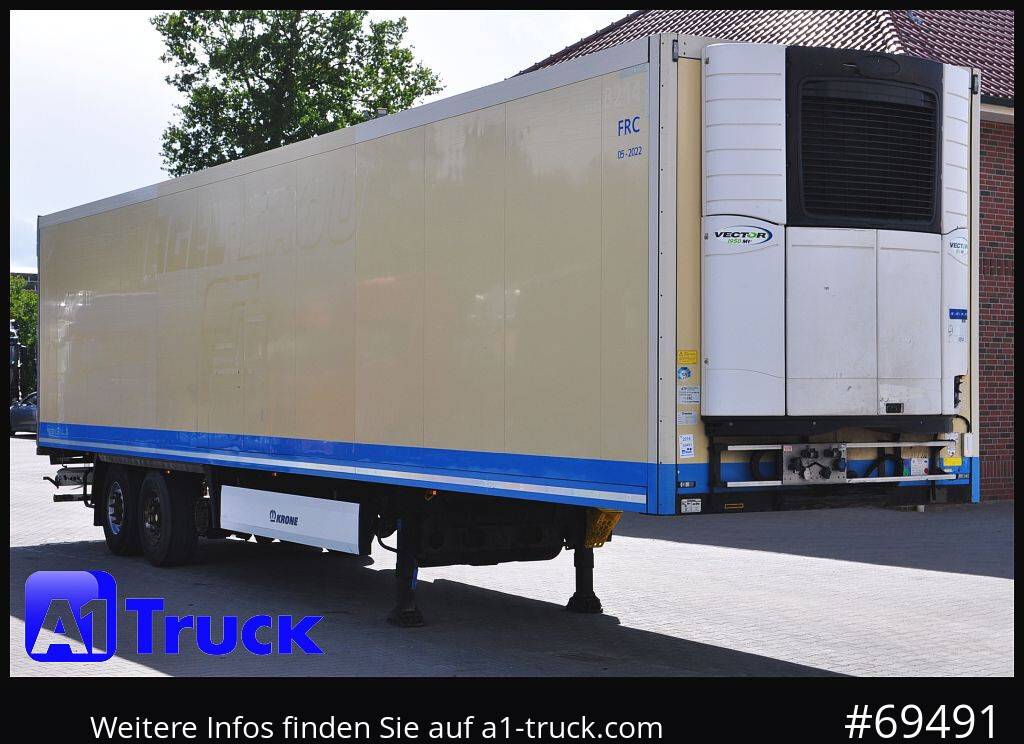 KRONE SDR 27 Carrier 1950 Mt. Doppelstock Lift, - Полуприцеп-рефрижератор: фото 1 KRONE SDR 27 Carrier 1950 Mt. Doppelstock Lift, - Полуприцеп-рефрижератор: фото 1