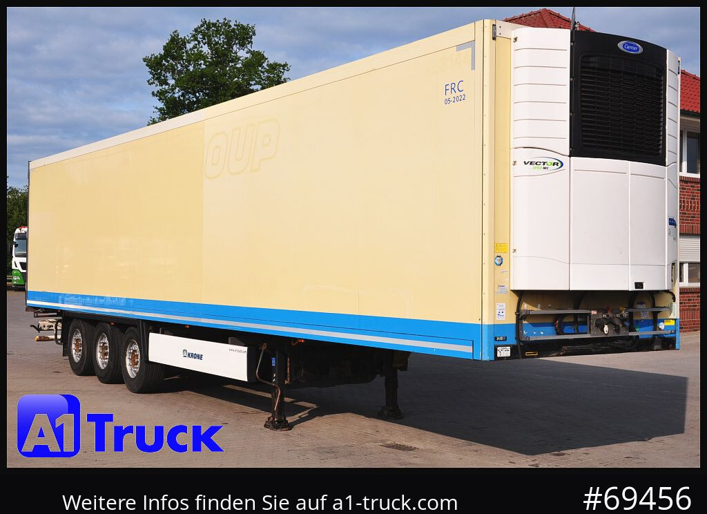 KRONE SDR 27 Carrier 1950 Mt. Doppelstock Lift, - Полуприцеп-рефрижератор: фото 1 KRONE SDR 27 Carrier 1950 Mt. Doppelstock Lift, - Полуприцеп-рефрижератор: фото 1