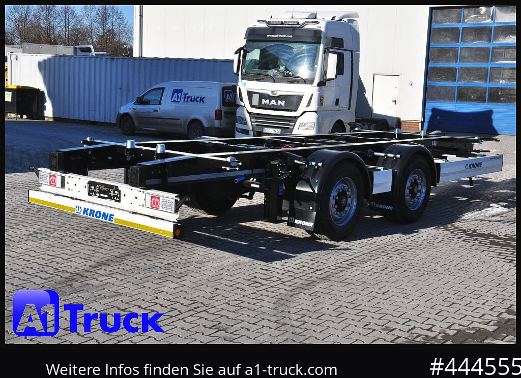KRONE Tandem, MIDI, für 1120mm + 1320mm, SOFORT, NEU - Прицеп-контейнеровоз/ Сменный кузов: фото 1 KRONE Tandem, MIDI, für 1120mm + 1320mm, SOFORT, NEU - Прицеп-контейнеровоз/ Сменный кузов: фото 1