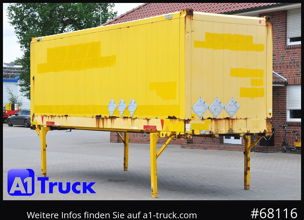 KRONE WB 7,45 Koffer, BDF Wechselbrücke 2560mm - Сменный кузов - фургон: фото 1 KRONE WB 7,45 Koffer, BDF Wechselbrücke 2560mm - Сменный кузов - фургон: фото 1