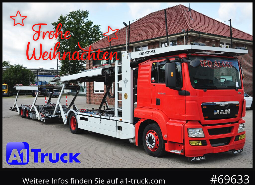 MAN 18.400 TGX, Autotransporter Kässbohrer, - Автовоз: фото 1 MAN 18.400 TGX, Autotransporter Kässbohrer, - Автовоз: фото 1