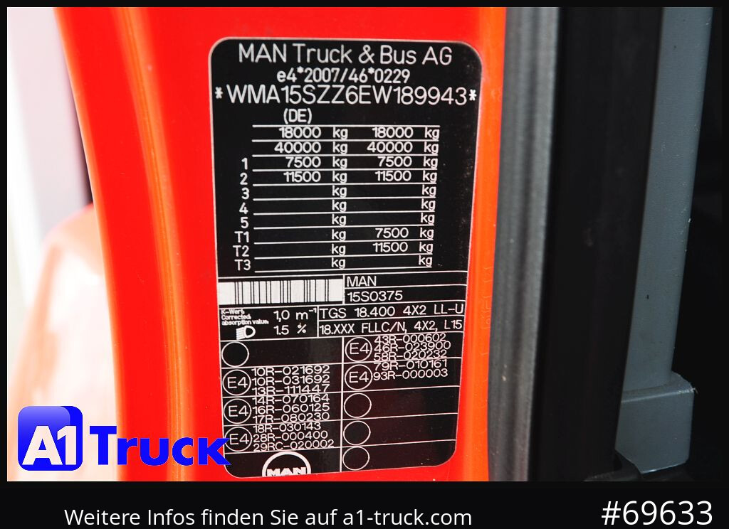 Автовоз MAN 18.400 TGX, Autotransporter Kässbohrer,: фото 7