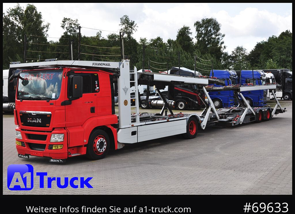 Автовоз MAN 18.400 TGX, Autotransporter Kässbohrer,: фото 11