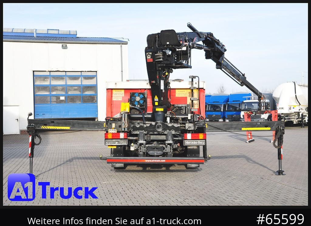 Грузовик бортовой/ Платформа, Автоманипулятор MERCEDES-BENZ Actros 2546 MP 3, HIAB Kran, Lift-Lenkachse,: фото 9