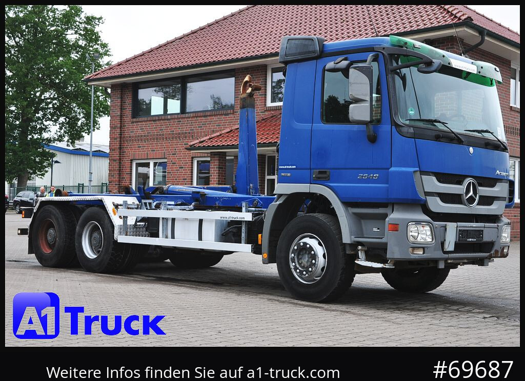 MERCEDES-BENZ Actros 2646 BL 6x4 MP3, Meiller 20.65, Lift - Крюковой мультилифт: фото 1 MERCEDES-BENZ Actros 2646 BL 6x4 MP3, Meiller 20.65, Lift - Крюковой мультилифт: фото 1