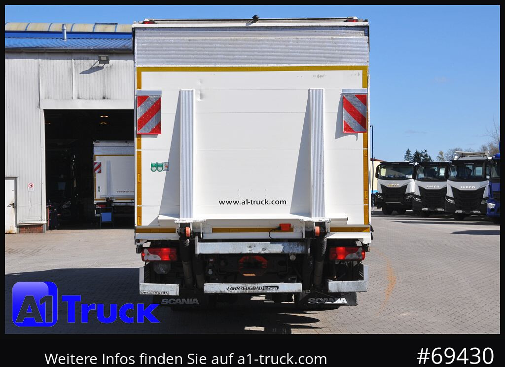 Грузовик для перевозки напитков SCANIA P 320 P 6x2,, Getränke, Lenkachse, LBW: Dhollandia DHLM 30: фото 10