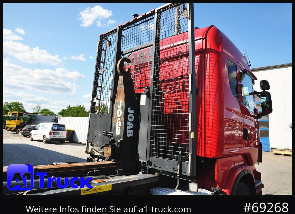 SCANIA R480, Abrollkipper Joab, 8x4, Lift-Lenkachse, - Крюковой мультилифт: фото 4 SCANIA R480, Abrollkipper Joab, 8x4, Lift-Lenkachse, - Крюковой мультилифт: фото 4