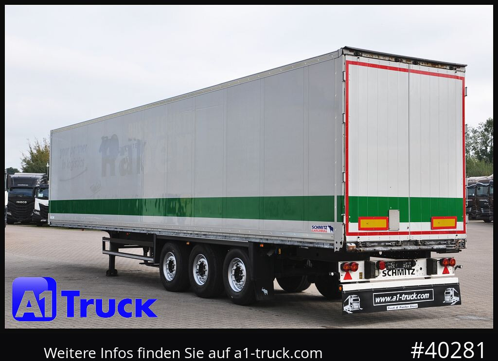 Полуприцеп-фургон SCHMITZ Koffer, Lichtband, Code XL, verzinkt: фото 11 Полуприцеп-фургон SCHMITZ Koffer, Lichtband, Code XL, verzinkt: фото 11