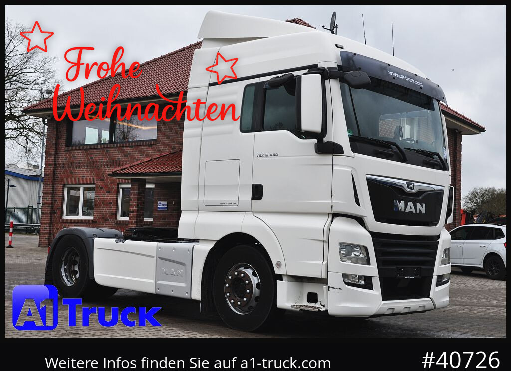 MAN TGX 18,460, BLS, Intarder 2 Tanks, - Тягач: фото 1 MAN TGX 18,460, BLS, Intarder 2 Tanks, - Тягач: фото 1