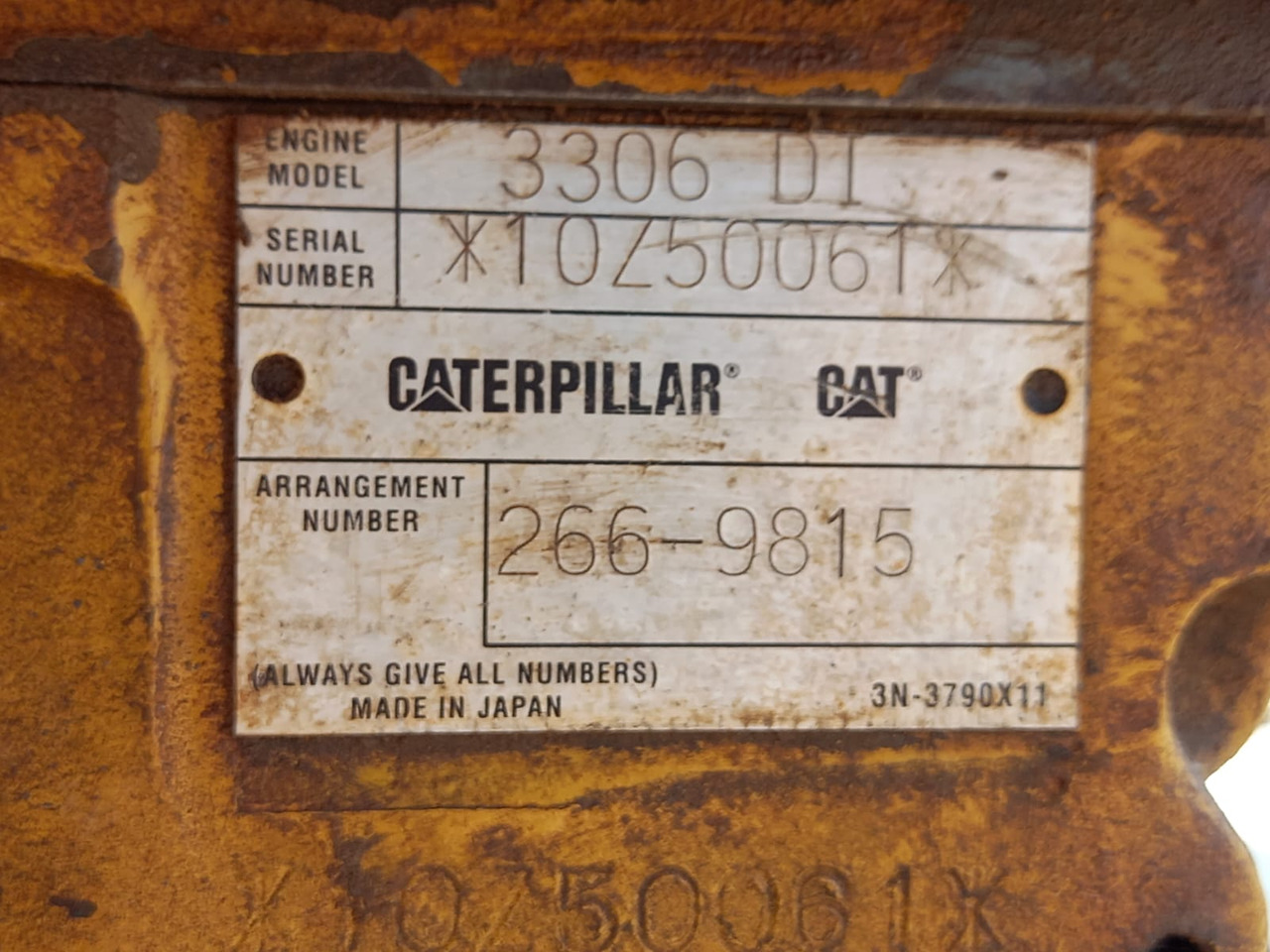 Caterpillar 3306 DI MOTORE 3306 DI - REVISIONATO - Двигатель и запчасти для Строительной техники: фото 2 Caterpillar 3306 DI MOTORE 3306 DI - REVISIONATO - Двигатель и запчасти для Строительной техники: фото 2