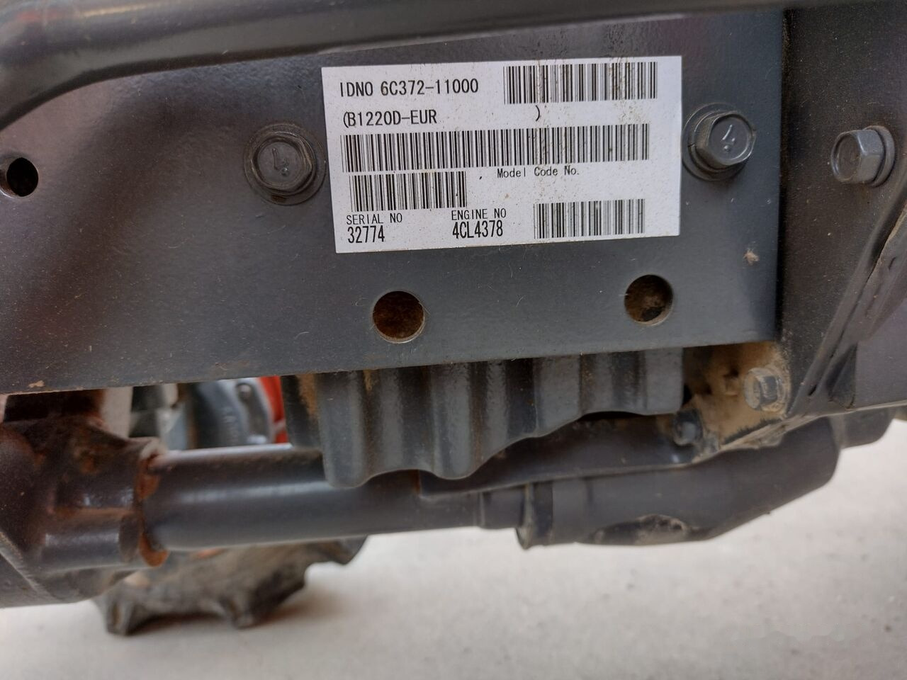 Kubota B1220 - Минитрактор: фото 3 Kubota B1220 - Минитрактор: фото 3