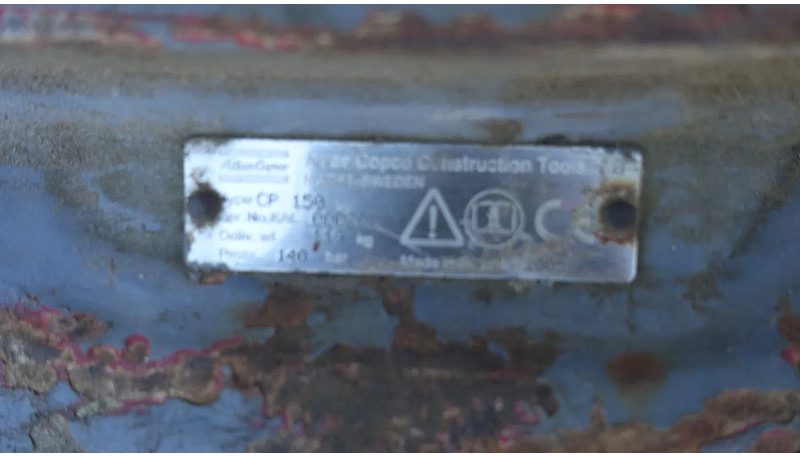 Atlas-Copco CP150 - Навесное оборудование для Строительной техники: фото 3 Atlas-Copco CP150 - Навесное оборудование для Строительной техники: фото 3