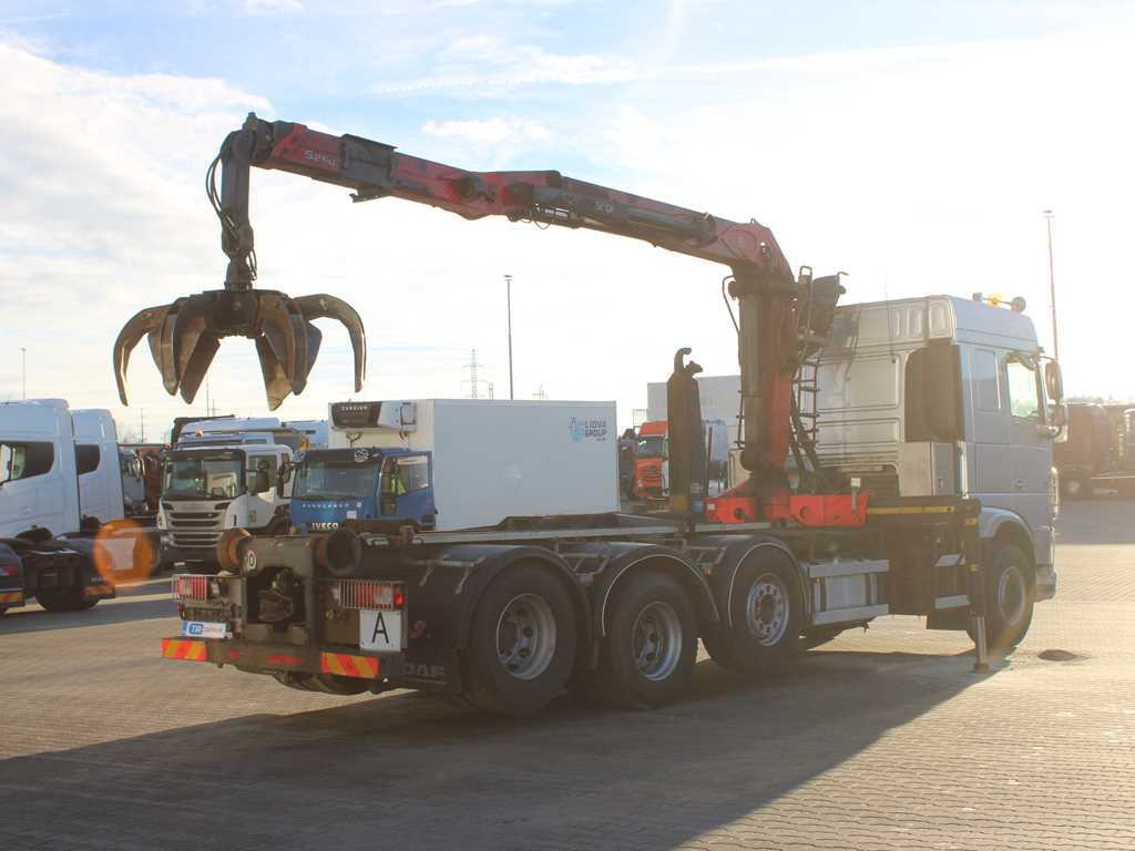 DAF XF 460, EURO 6, 8X2, 2X LIFT AXLE, PALFINGER S260Z96 - Крюковой мультилифт, Автоманипулятор: фото 4 DAF XF 460, EURO 6, 8X2, 2X LIFT AXLE, PALFINGER S260Z96 - Крюковой мультилифт, Автоманипулятор: фото 4